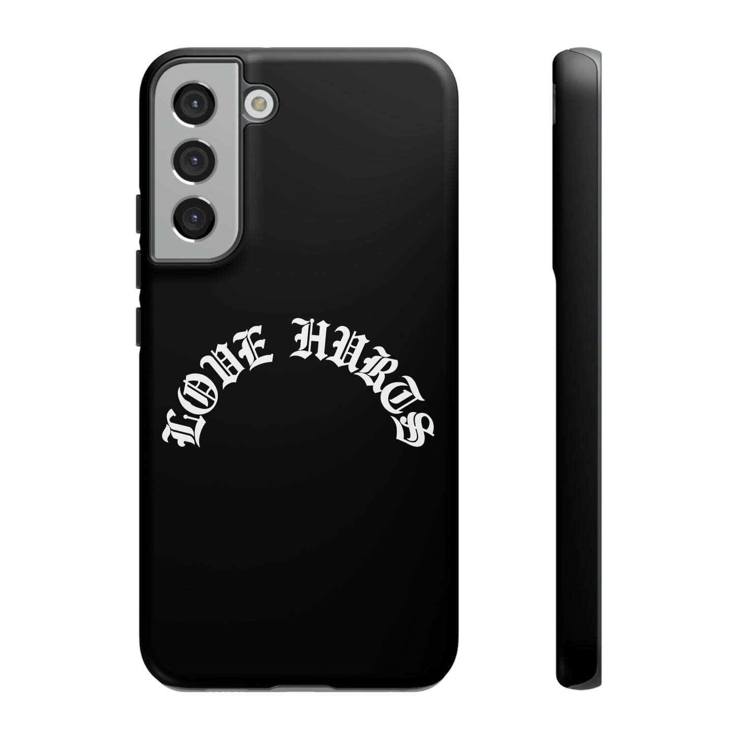 “LOVE HURTS” phone case