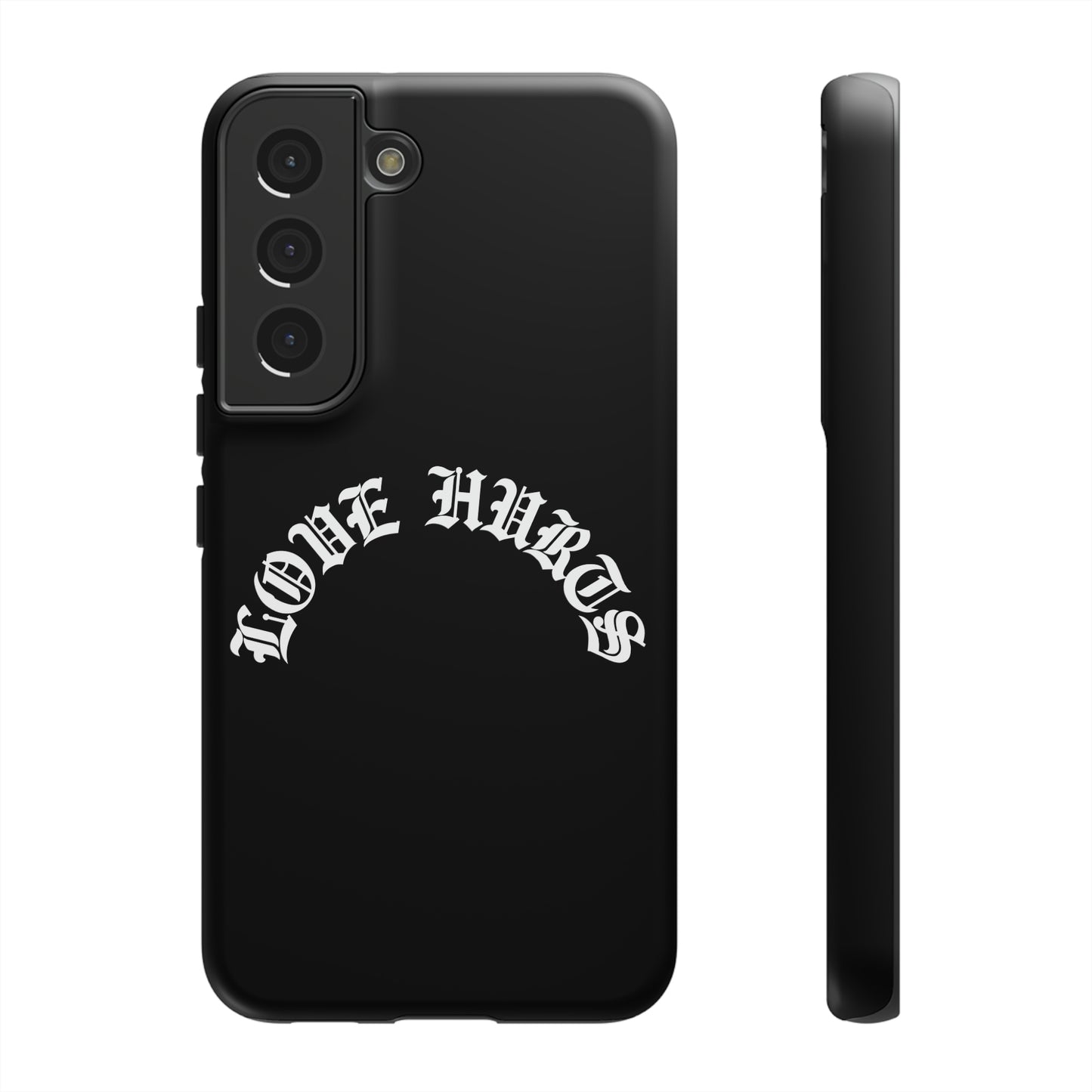 “LOVE HURTS” phone case