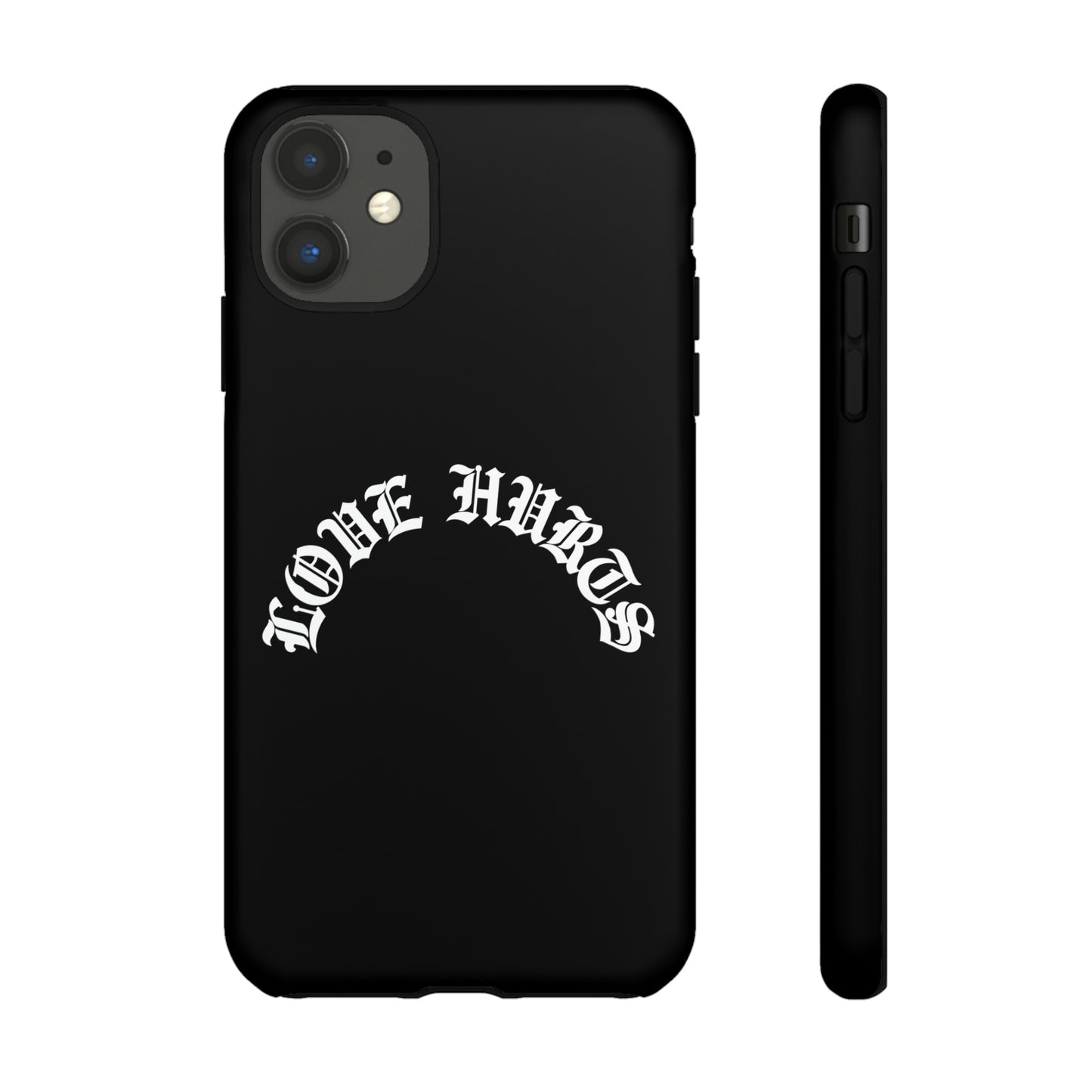 “LOVE HURTS” phone case