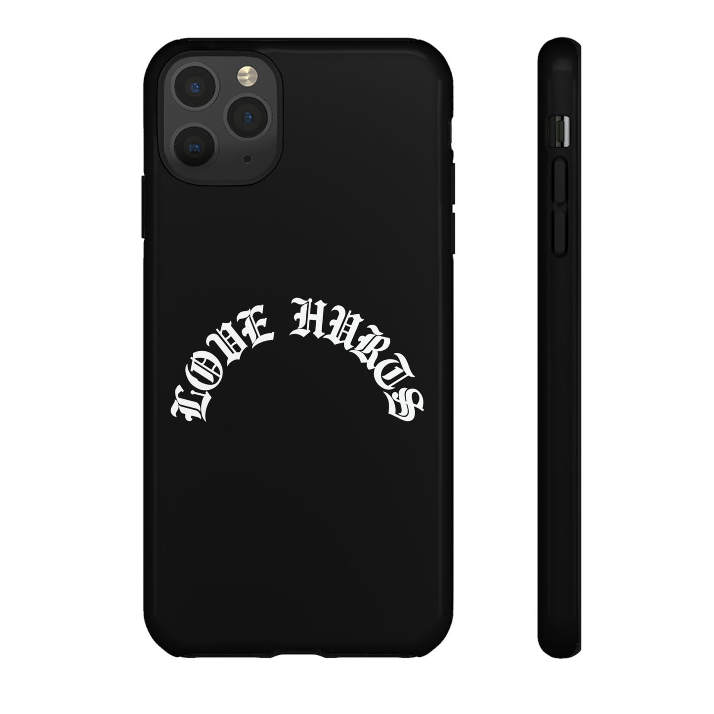 “LOVE HURTS” phone case