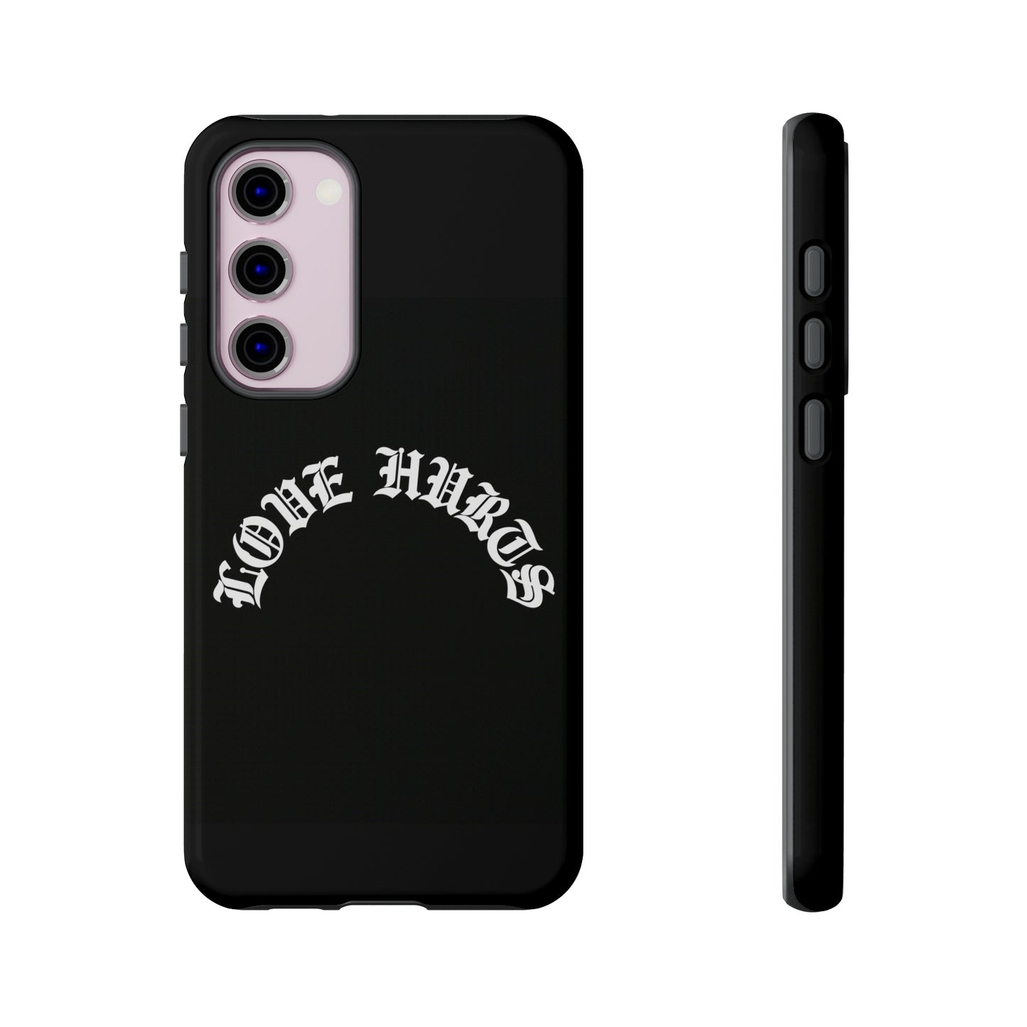 “LOVE HURTS” phone case