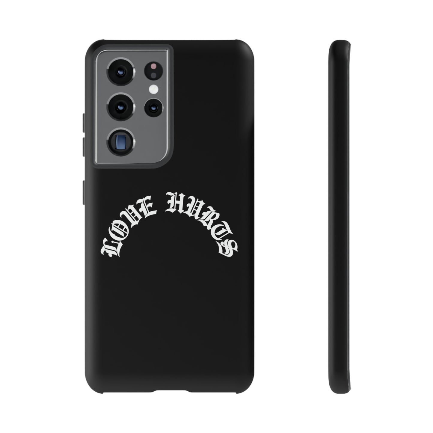 “LOVE HURTS” phone case