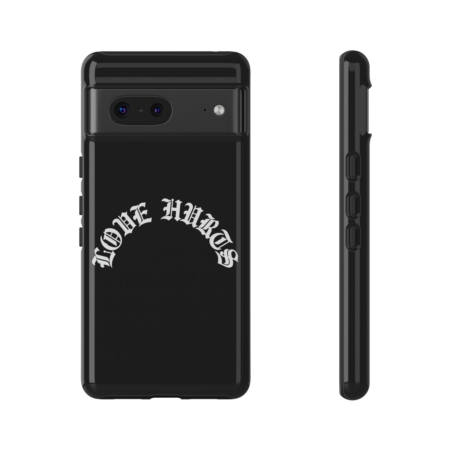 “LOVE HURTS” phone case